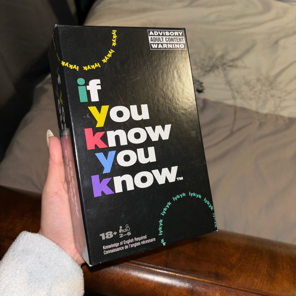 IYKYK card game